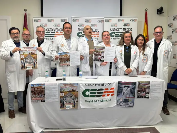 Sindicato Médico C-LM advierte a la Junta sobre un aumento de protestas si no se avanza en sus