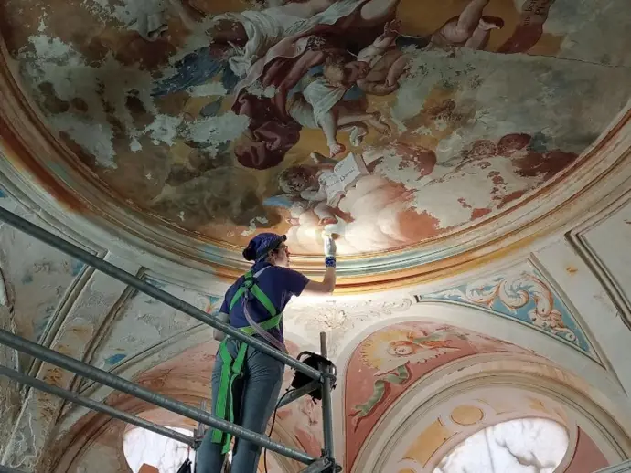 Aragón lanzará el próximo curso el primer máster en restauración de pintura mural en español