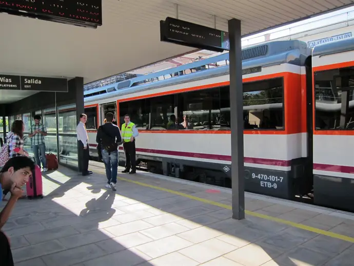 Fallece un empleado de una subcontrata de Adif en la estación del AVE de Calatayud