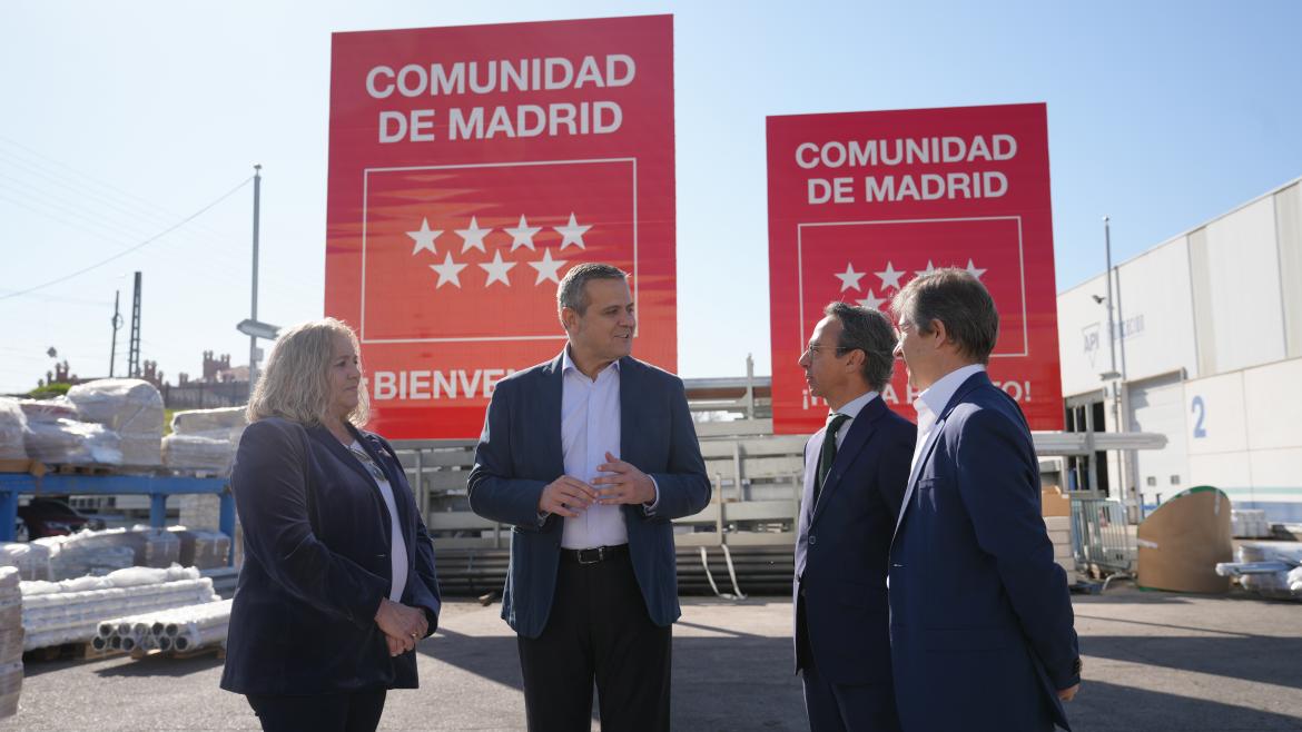 La Comunidad de Madrid actualizará las señales de bienvenida en las principales vías de acceso.