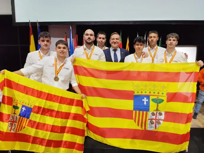 Aragón se destaca en SpainSkills 2026 con tres oros y cuatro bronces en las competencias.