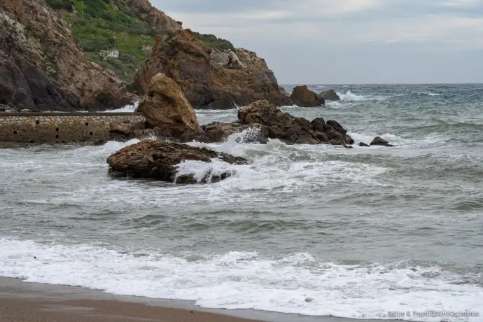 Aemet declara alerta naranja en el litoral por temporal marítimo y advierte de nevadas en el