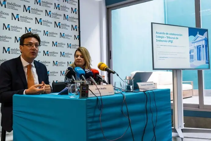 Médicos de Las Palmas y el Tribunal de Instancia LPGC colaboran para mejorar la atención a