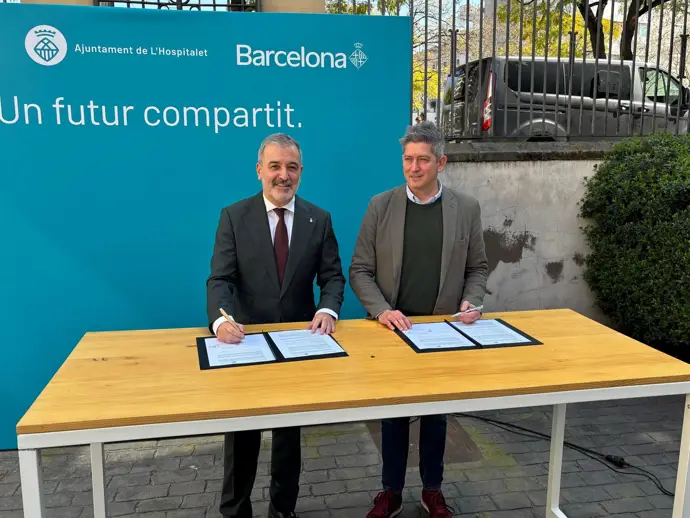 Collboni y Quirós establecen la Comisión Bilateral Barcelona-L'Hospitalet para fortalecer la