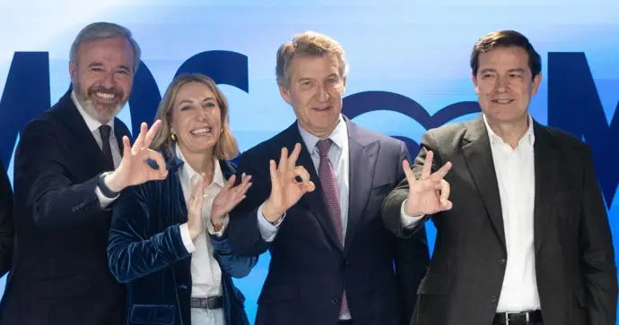 Feijóo insta a Vox a dejar de lado las "excusas" y evitar fallos como en las elecciones de 2023