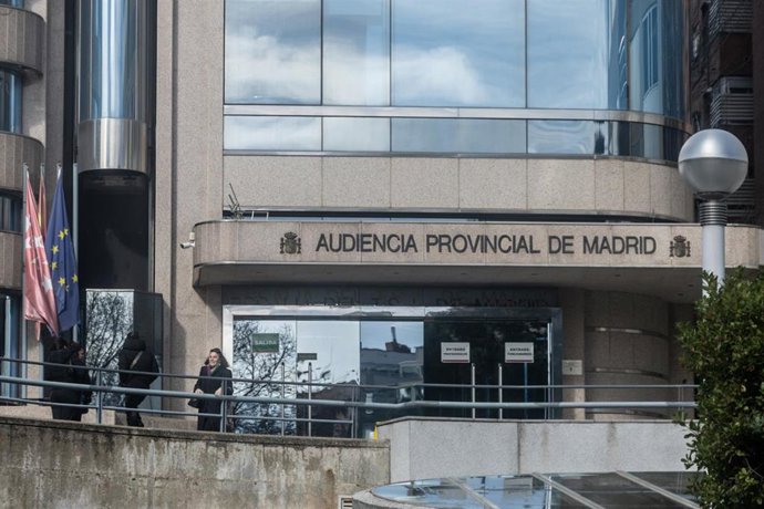 Archivo - Exterior de la sede de la Audiencia Provincial de Madrid, a 28 de enero de 2026, en Madrid (Espa&ntilde;a).