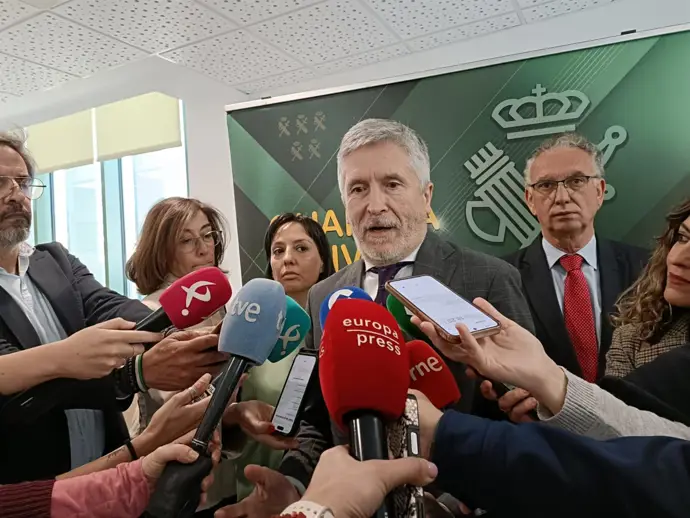 Marlaska elogia a la Guardia Civil por el caso Francisca Cadenas, aunque apunta a mejorar los