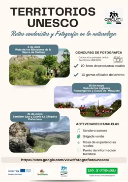 La Diputación de Cáceres promueve rutas ciclistas y un concurso fotográfico en los territorios