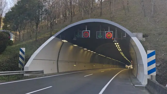 Bizkaia concluye la mejora del túnel de Sodupe con una inversión de 3,9 millones en seguridad e