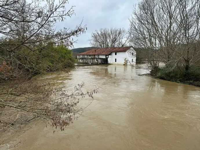 Un invierno lluvioso eleva los embalses vascos al 85,3% de su capacidad total