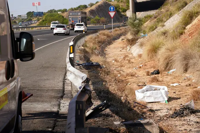 Andalucía concluye el fin de semana con dos muertos en accidentes de tráfico en sus carreteras