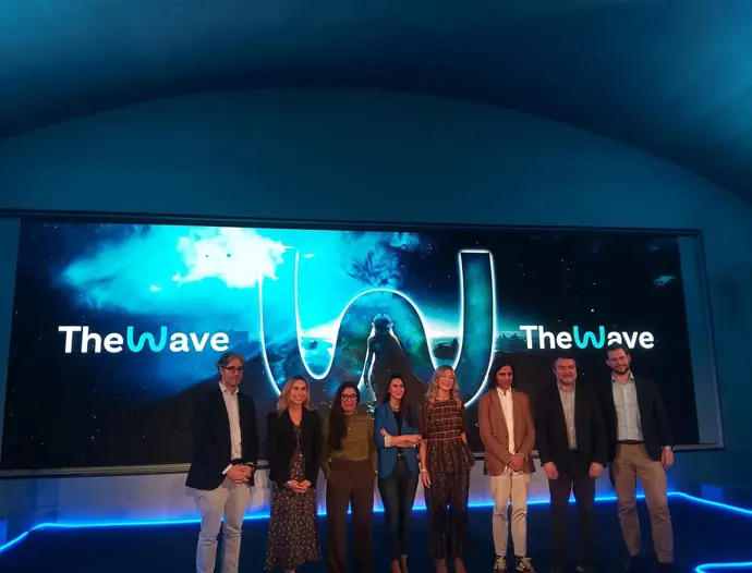 Aragón despierta los sentidos en Madrid con 'The Wave', su app y nueva zona de ocio