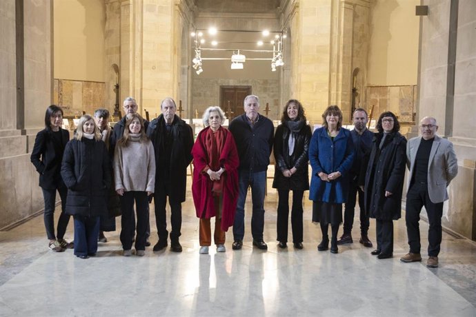 Reunión del jurado para los proyectos del Monumento de los Caídos