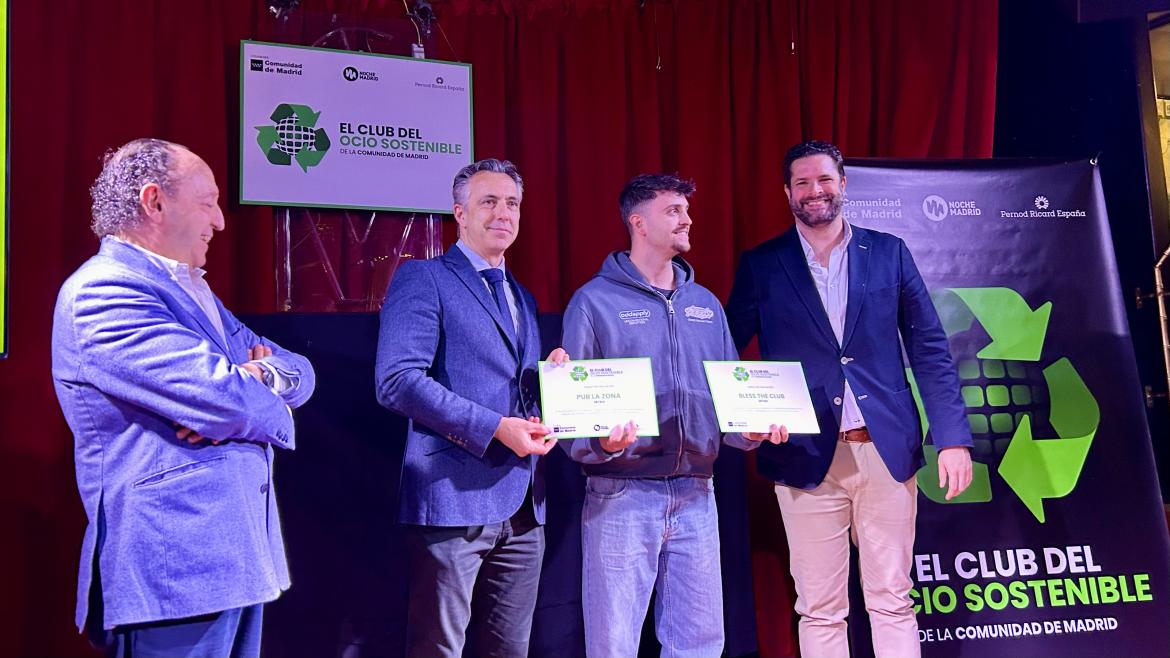 La Comunidad de Madrid reconoce a 18 locales por su compromiso con el medio ambiente en la entrega