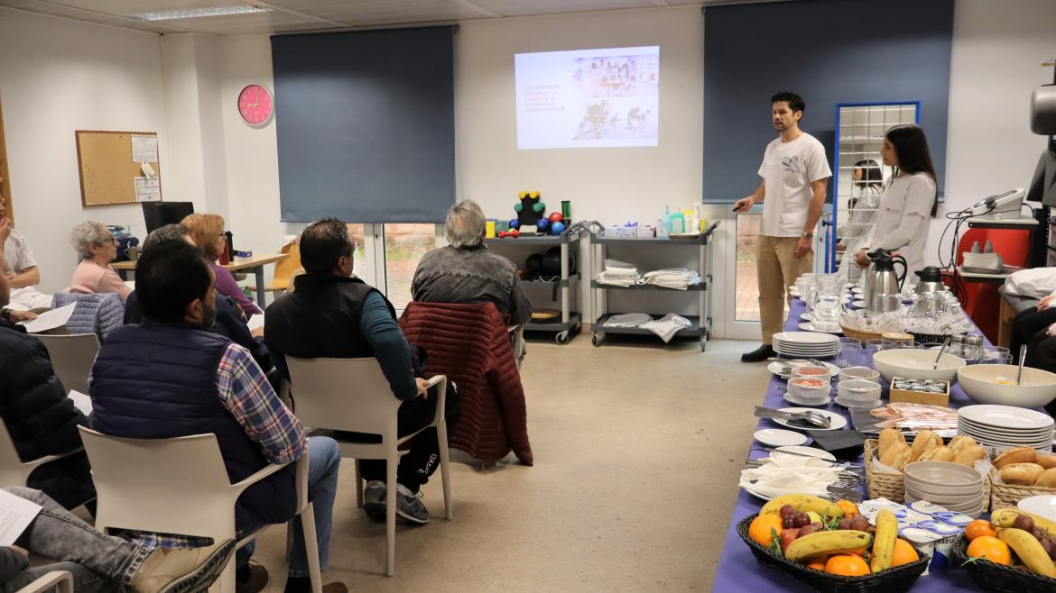 La unidad de rehabilitación cardíaca del hospital Fundación Alcorcón incluye talleres de
