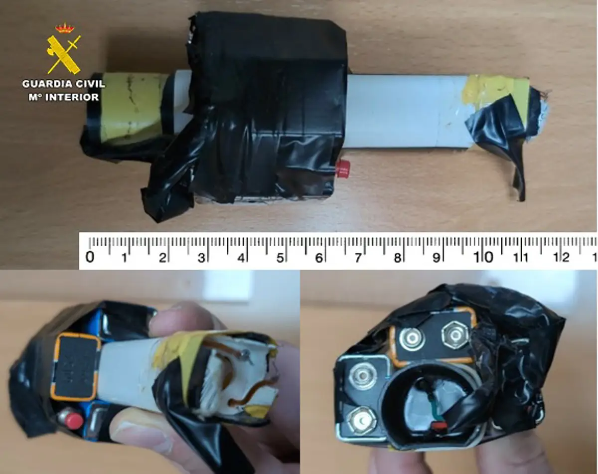Confiscan un arma eléctrica artesanal a un conductor en Chinchilla de Montearagón
