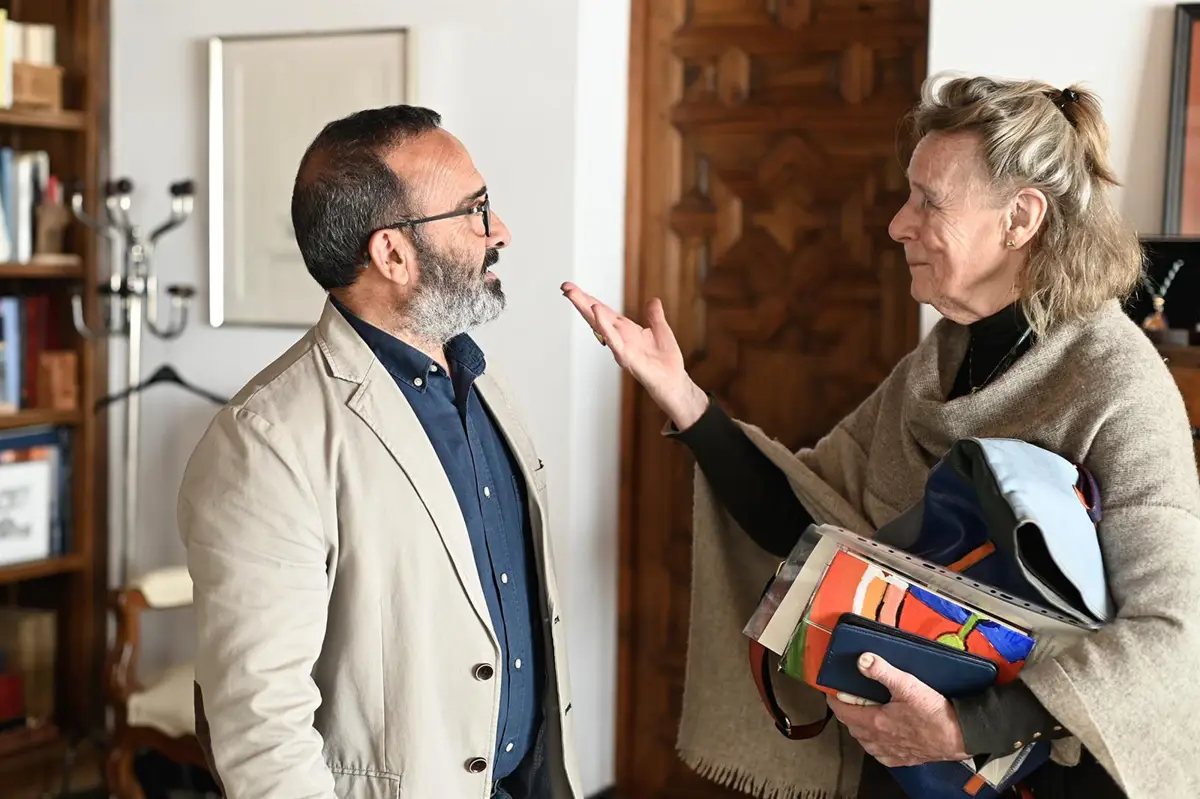 Lucia Beijlsmit impulsa en Salorino un proyecto artístico para personas ciegas en Cáceres