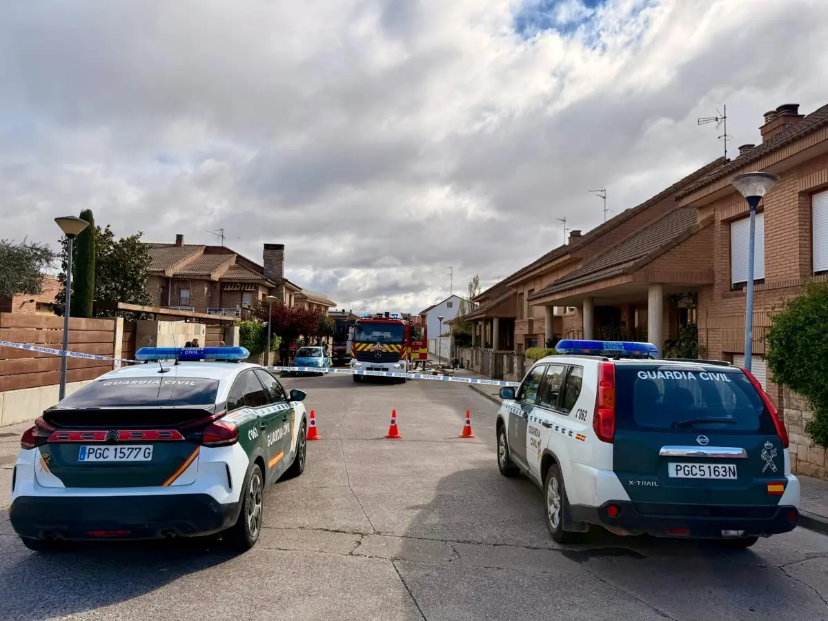 Hospitalizada una mujer de 80 años tras un incendio en una casa de Cintruénigo