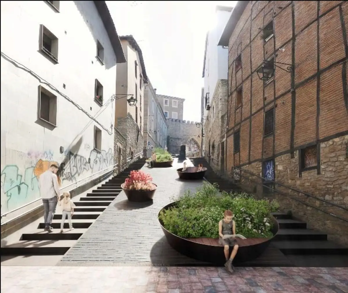 Vitoria-Gasteiz otorga por 245.587 euros el contrato para el reverdecimiento del Casco Medieval