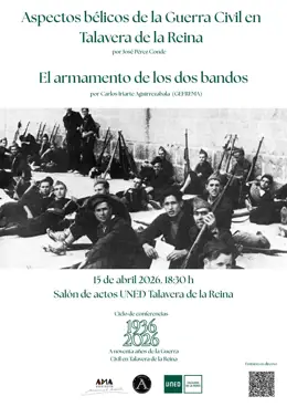 El 15 de abril comienza el ciclo de conferencias "A noventa años de la Guerra Civil en Talavera