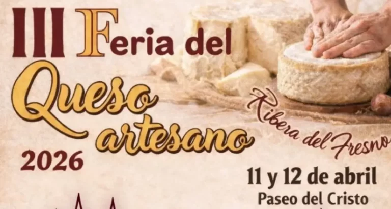 Once queserías participan del 11 al 12 de abril en la III Feria del Queso Artesano en Ribera del