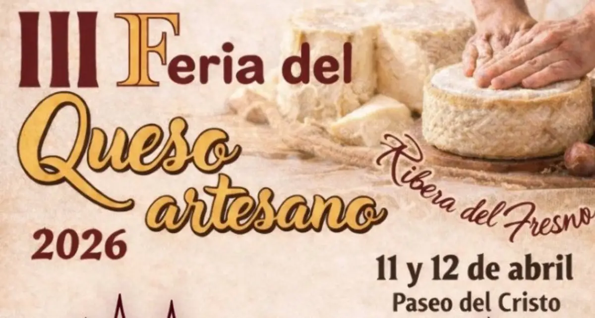 Once queserías participan del 11 al 12 de abril en la III Feria del Queso Artesano en Ribera del