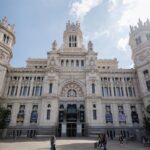 Archivo - Fachada de la sede del Ayuntamiento en Cibeles, a 15 de septiembre de 2023, en Madrid (Espa&ntilde;a). El Palacio de Cibeles, antiguo Palacio de Telecomunicaciones y actual sede del Ayuntamiento de Madrid, cuenta con un gran espacio cultural y varias s