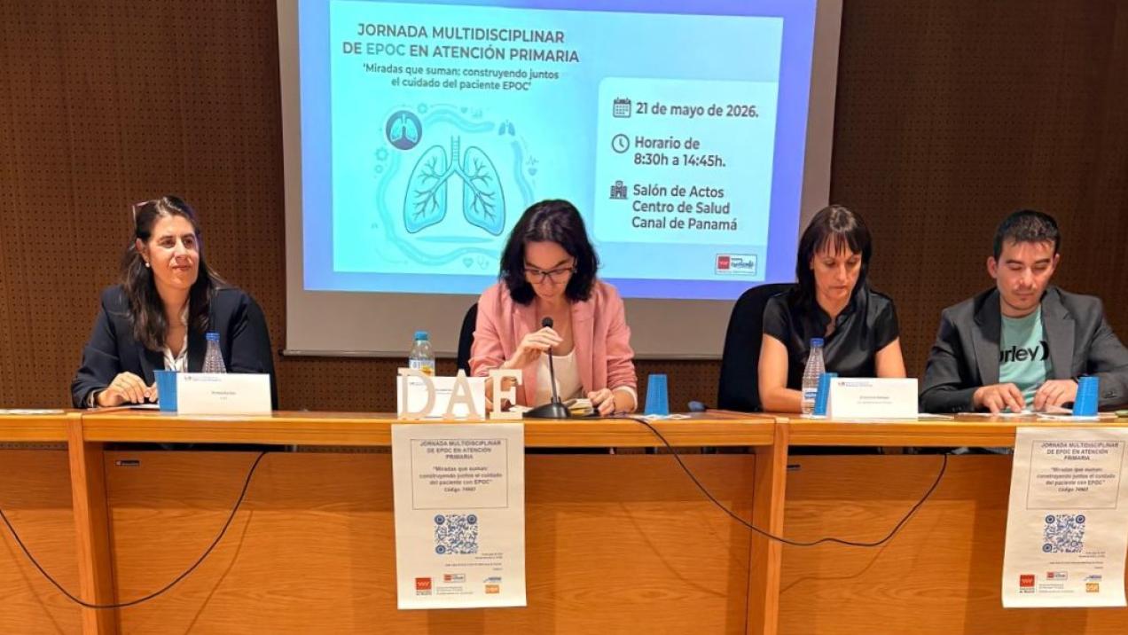 Jornada de atención primaria en Madrid sobre los desafíos comunes ante la EPOC organizada por la