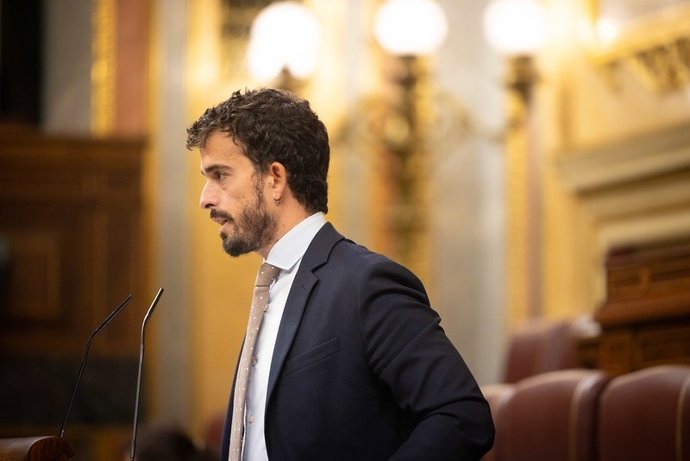 Archivo - El portavoz nacional de Vivienda de Vox, Carlos Hernández Quero.