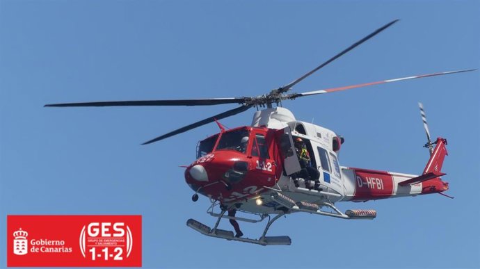 Archivo - Helic&oacute;ptero del GES
