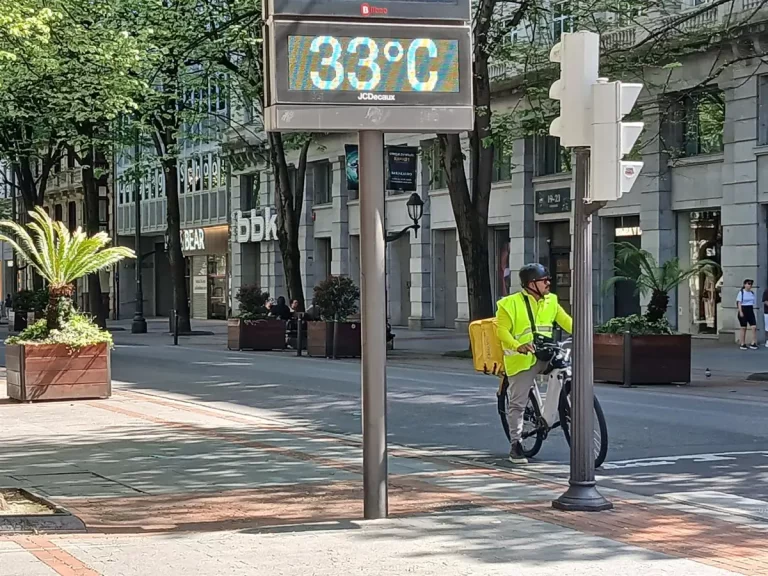Euskadi vive el abril más cálido de este siglo, con menos lluvias de lo habitual en esta época