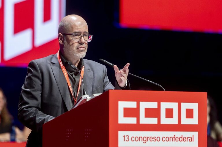 Sordo se une a la manifestación de CCOO Canarias el 21 de mayo por las condiciones laborales en