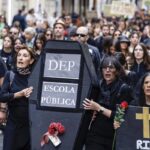 Educación cifra el seguimiento de la quinta jornada de huelga docente en el 39,11% según la