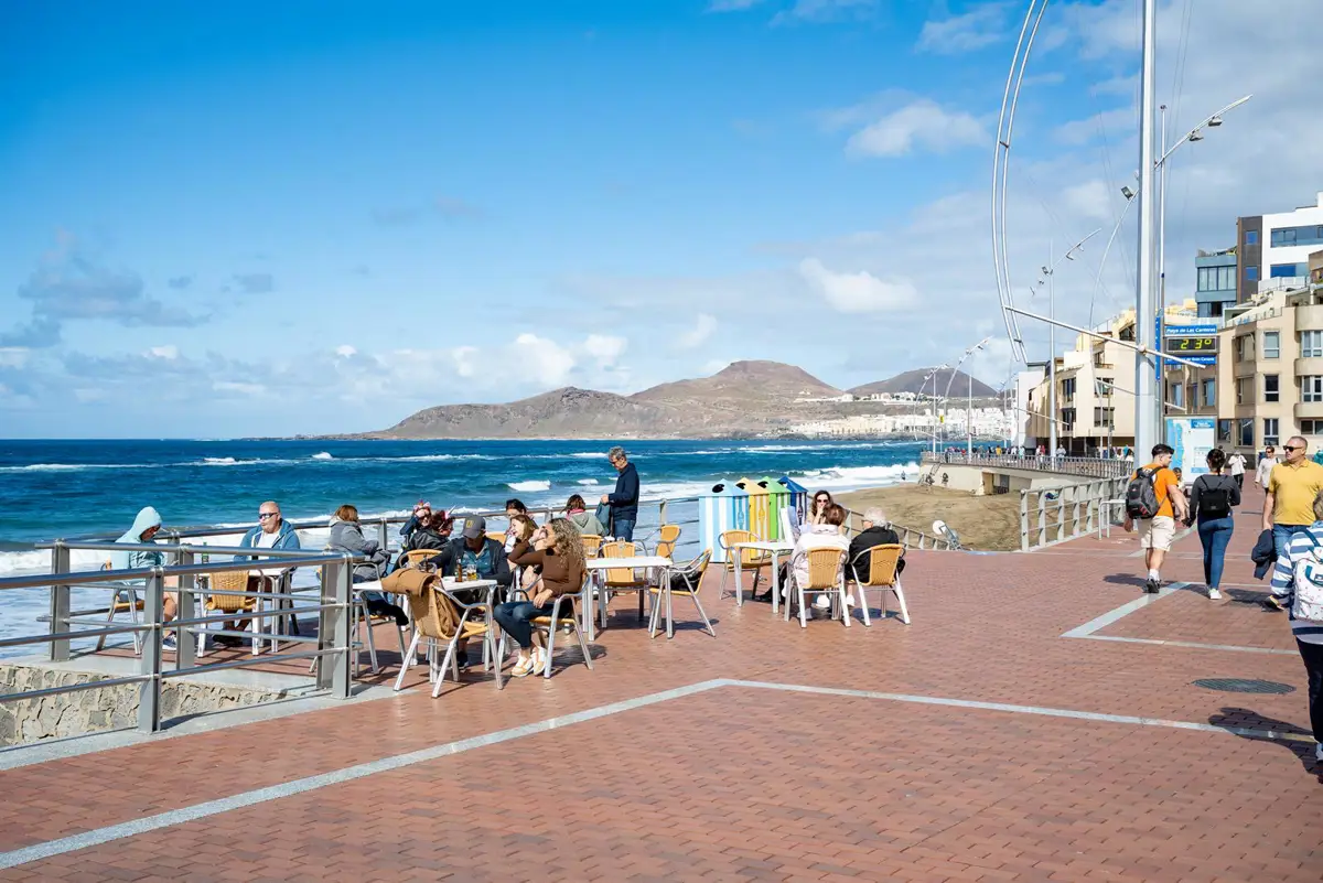 Cielos nublados con probabilidad de lluvias ligeras y ocasionales este domingo en Canarias