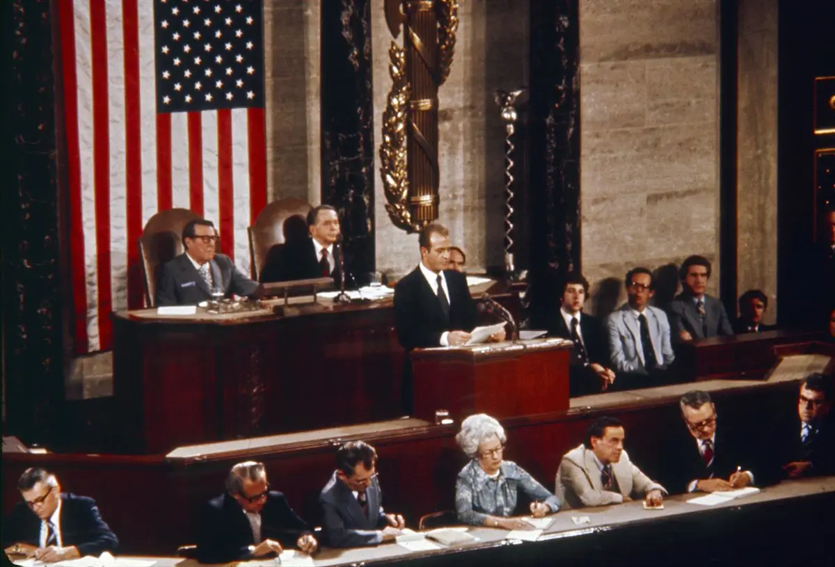 Cincuenta años del discurso de Juan Carlos I en Washington que impulsó la transición a la