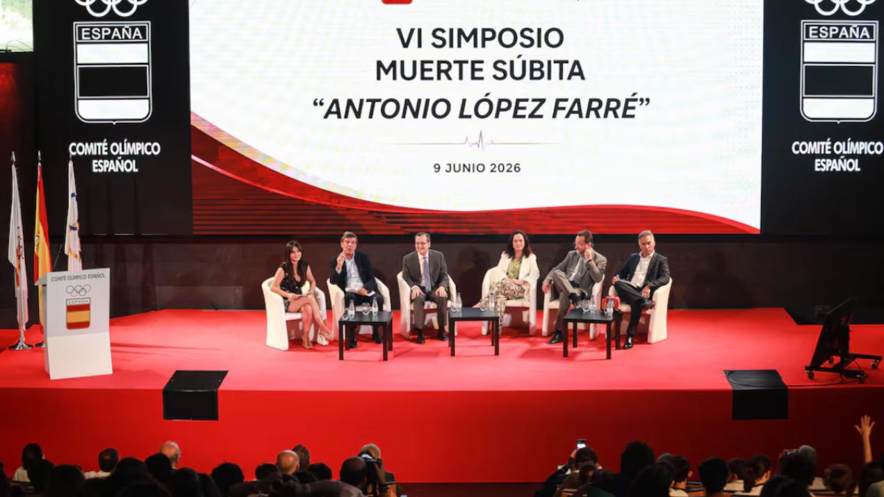 El Hospital Clínico San Carlos recibió un reconocimiento del Comité Olímpico Español por su