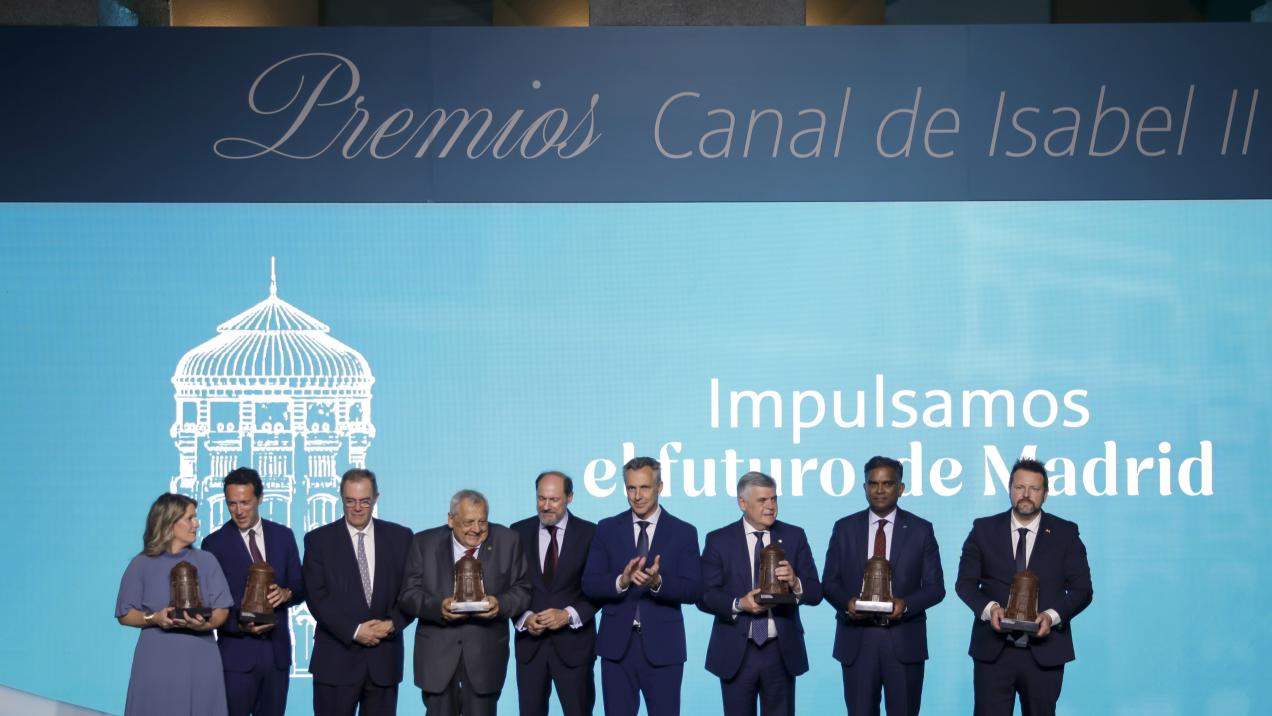 La Comunidad de Madrid distingue a referentes en gestión del agua urbana en los Premios Canal de