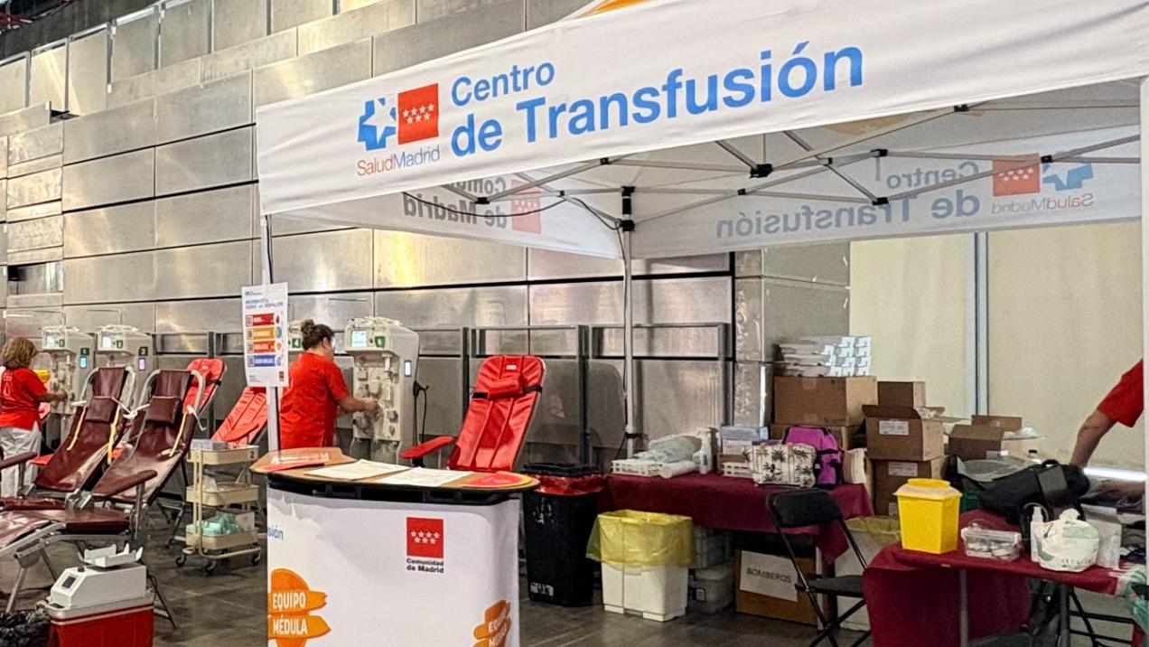 El Centro de Transfusión asiste al Encuentro Nacional de Rescate en Accidentes de Tráfico y Trauma