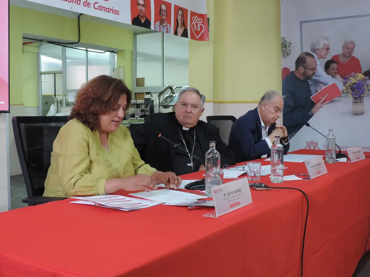 La atención de Cáritas Diocesana de Canarias aumenta un 2% en 2025, superando las 21.370 personas