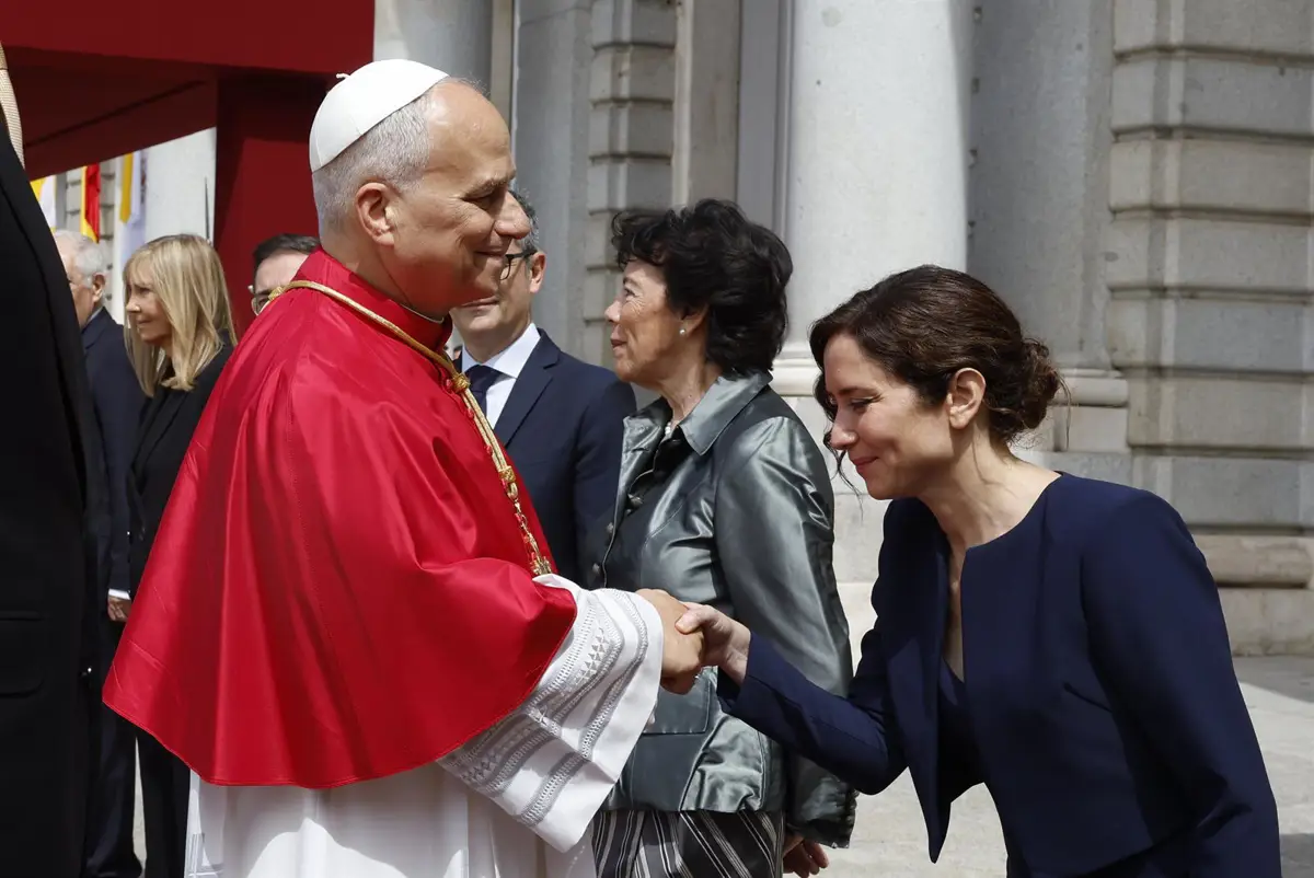 Ayuso se reunirá en privado con el Papa esta tarde durante su visita a Madrid
