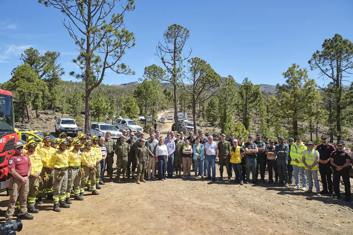 Tenerife inicia campaña contra incendios forestales con 760 efectivos y vigilancia por drones
