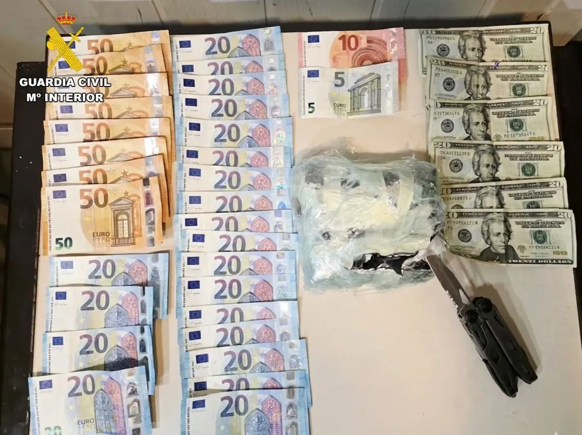 Tres detenidos con más de 600 gramos de cocaína en Collado Villalba