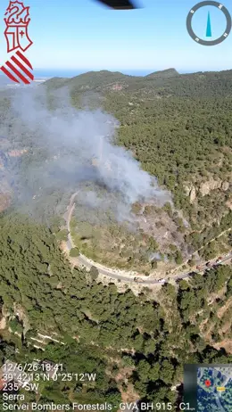 El incendio forestal en Serra está estabilizado y STEPV pide a Llorca reiniciar las negociaciones