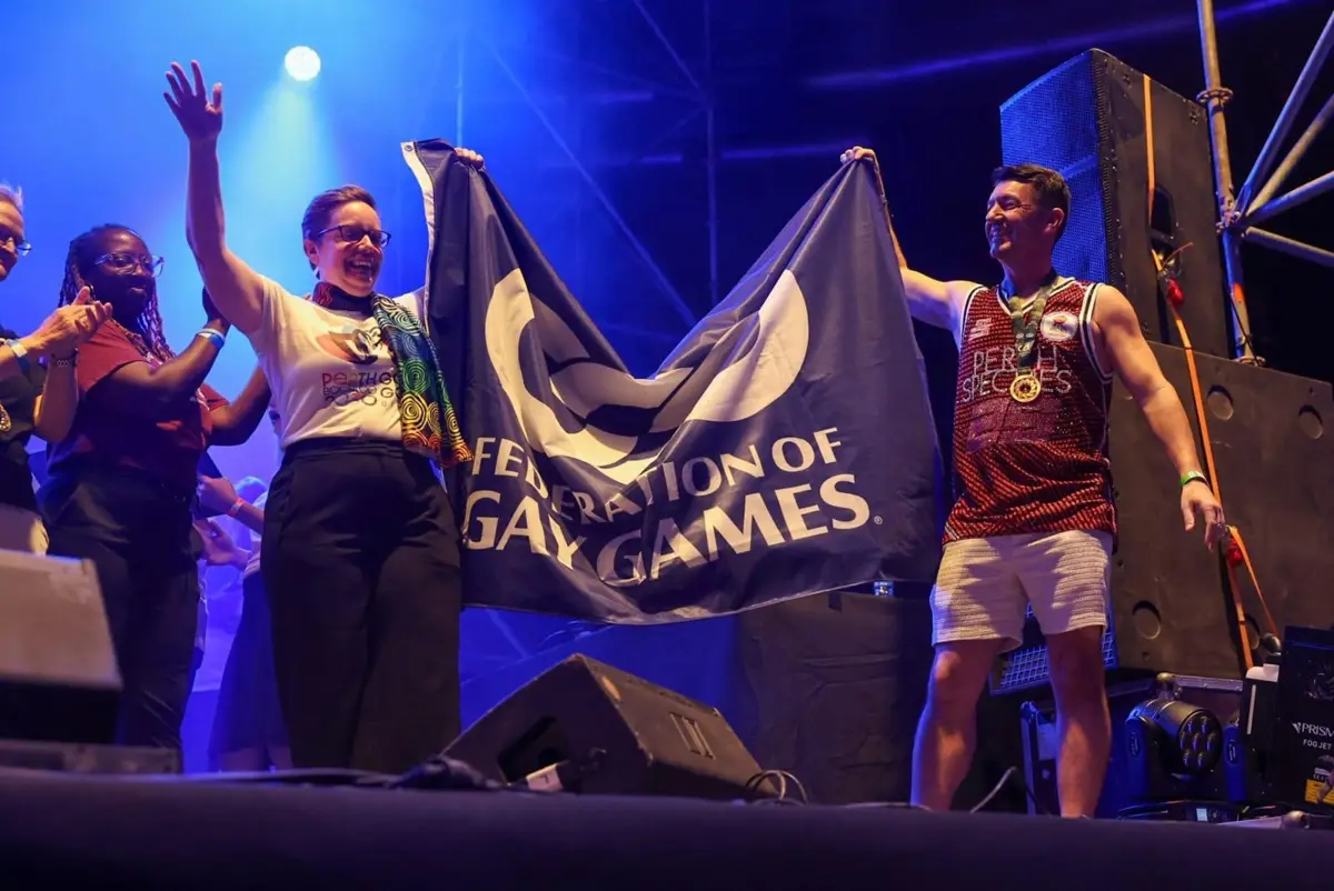 València cierra los Gay Games XII con música y color, y pasa el testigo a Perth 2030