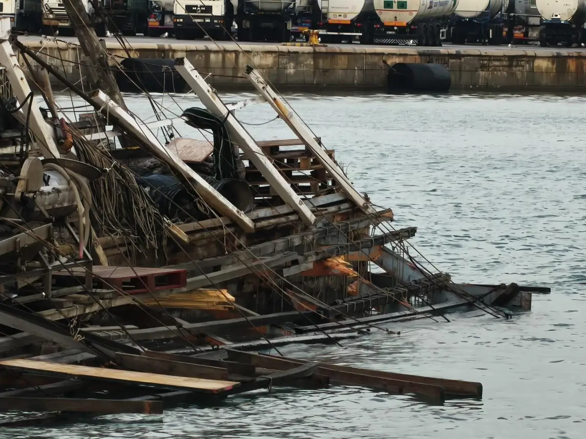 Incidente en el puerto de Valencia afecta a bateas clochineras