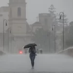 Alerta amarilla por lluvias y tormentas en el interior norte de Valencia. La Filmoteca d'Estiu