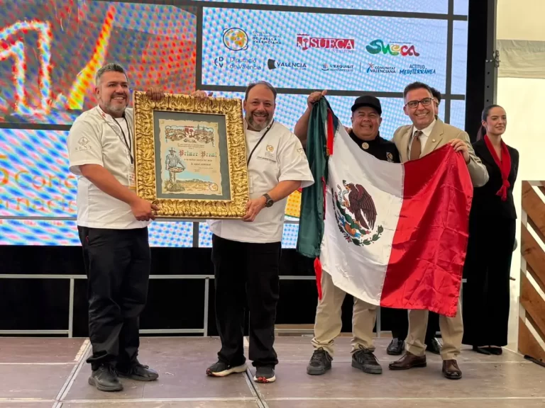 el restaurante burguettos de méxico triunfa en el concurso internacional de paella de sueca