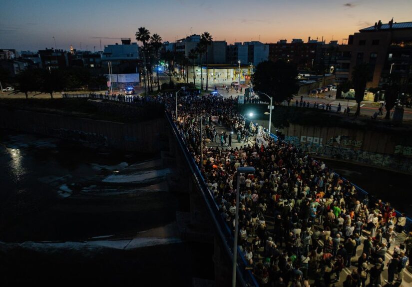 Marchas de vecinos y CLER recuerdan cómo sus vidas cambiaron hace dos años junto al Poyo